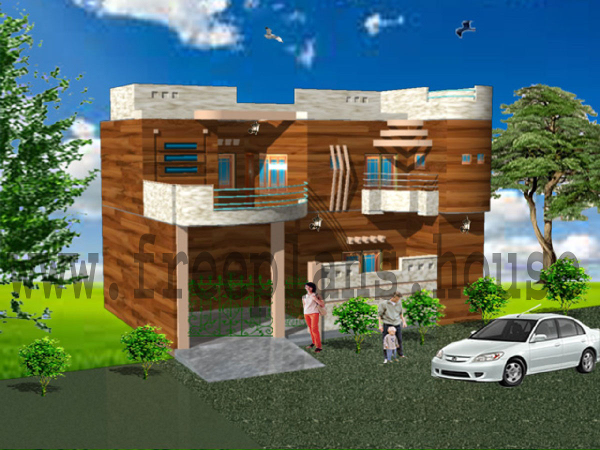 40 x52 193 Square Meters House Plan Free House Plans 40-x52-193-square-meters-house-plan-free-house-plans